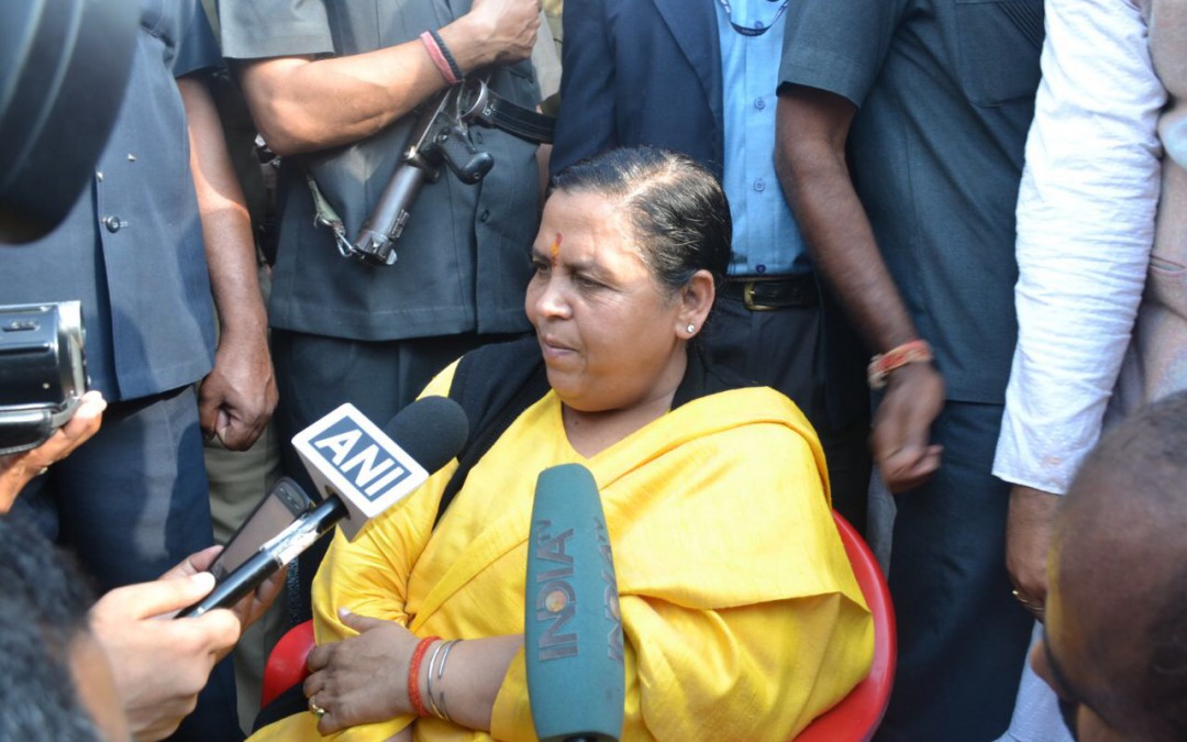 Union Water Resources Minister Shri Uma Bharti Visited Yamuna Muktikaran Padyatra At Palwal